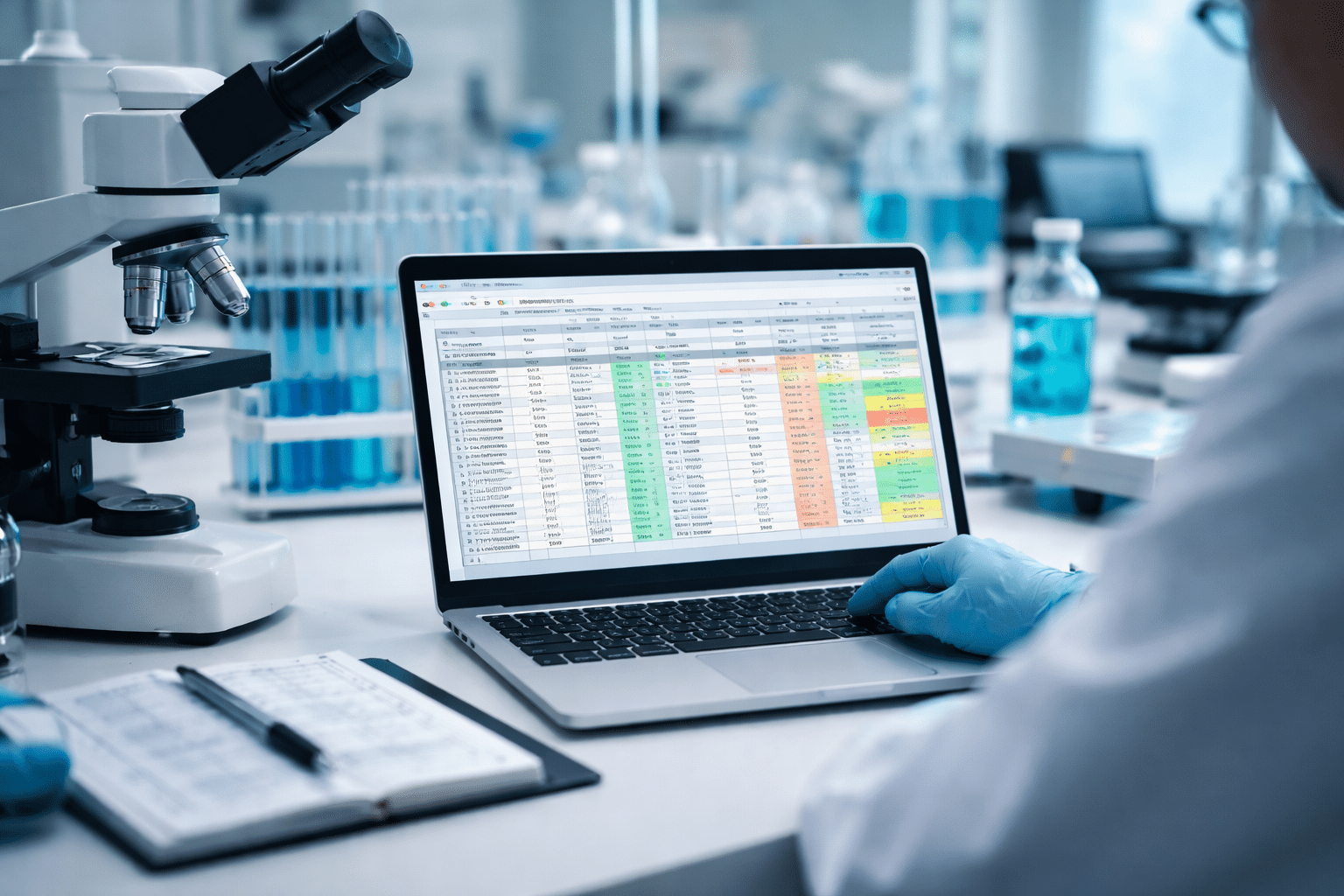 lims workflow in excel