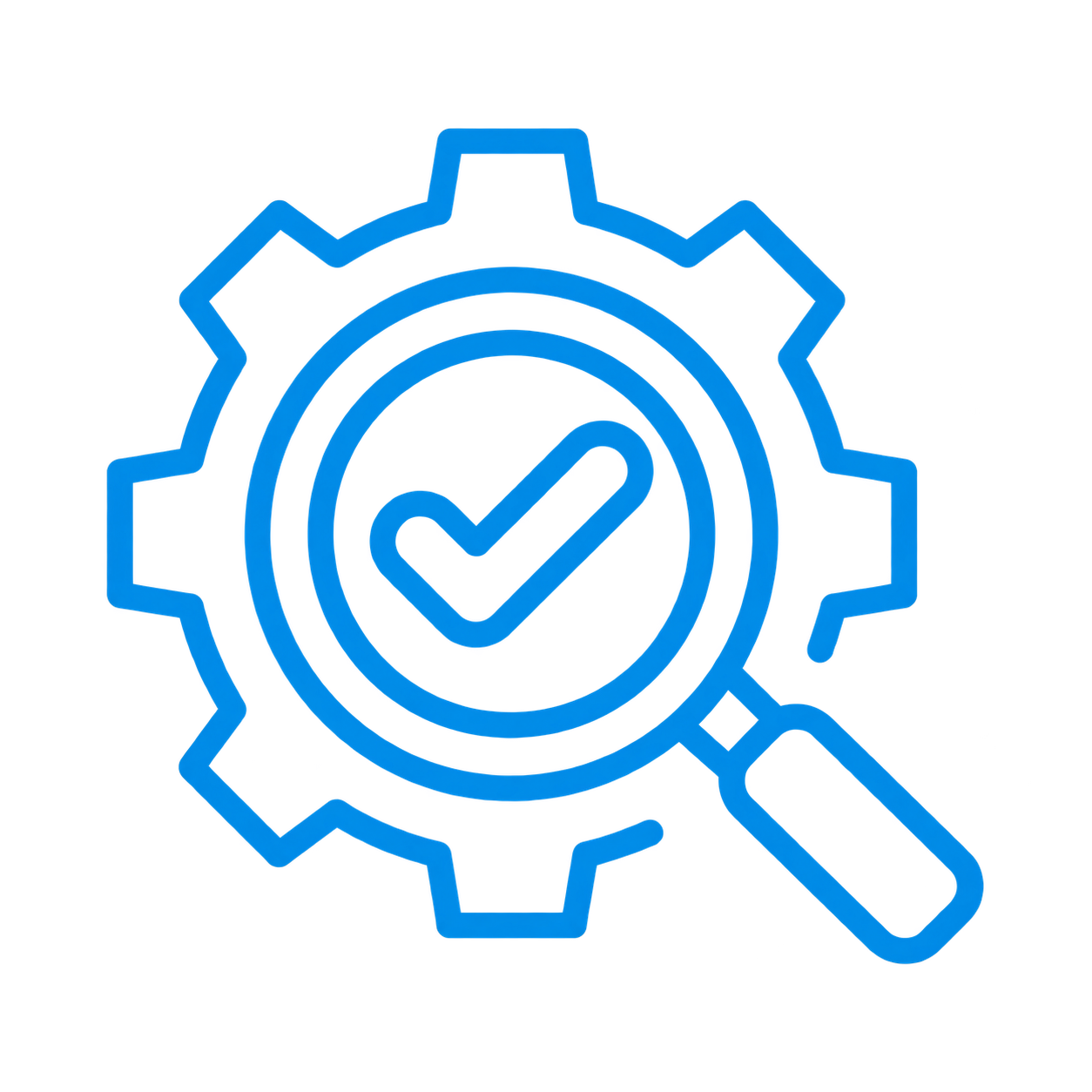Regulated and quality-driven labs icon